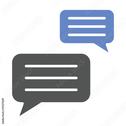 Bubble Chat Icon Style