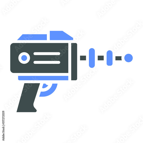 Laser Battle Icon Style