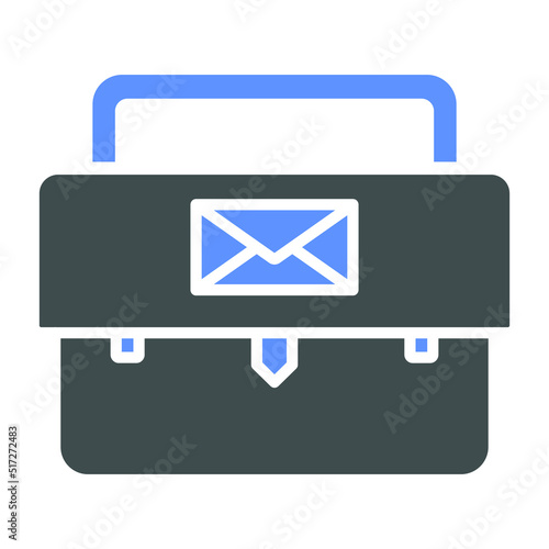 Mail Bag Icon Style