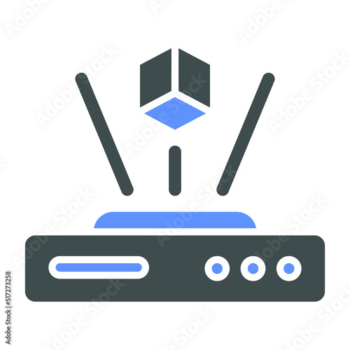 Hologram Icon Style