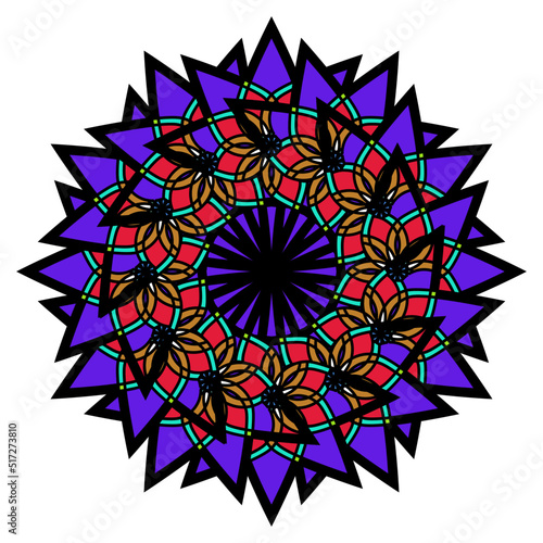 In practice, the mandala has become the general name for any plan, graphic, or geometric pattern that represents the cosmos metaphysically or symbolically, the microcosm of the universe from a human