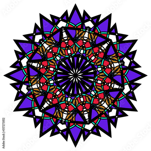 In practice, the mandala has become the general name for any plan, graphic, or geometric pattern that represents the cosmos metaphysically or symbolically, the microcosm of the universe from a human