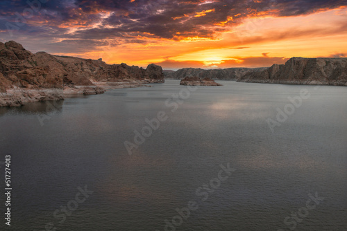 Ameguino Dam Reservoir