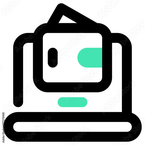 Ewallet Icon Dual Tone Style