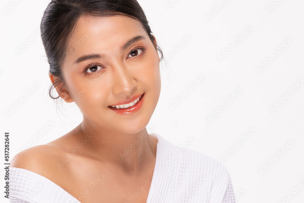 Beauty asian women portrait face with natural skin and skin care healthy hair and skin close up face beauty portrait.Beauty Concept. Beauty asian women portrait face with natural skin and skin care healthy hair and skin close up face beauty portrait.Beauty Concept.