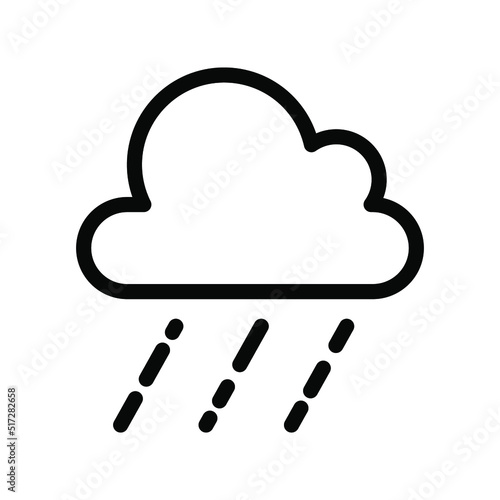 Rain icon template