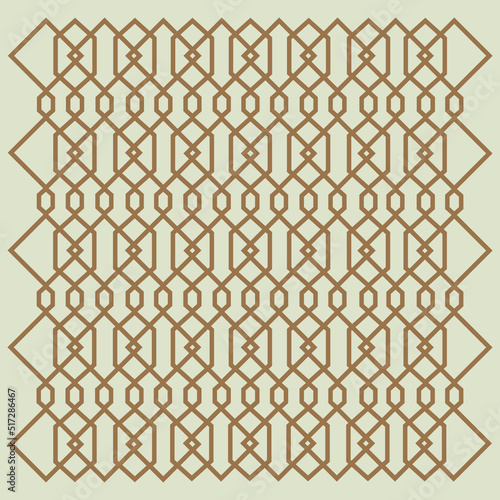 The trellis pattern is a favorite pattern with vintage color.