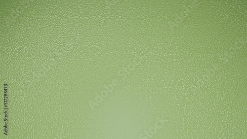 Green texture with small pores and plastic surface. Small jagged blemishes on green surface texture.