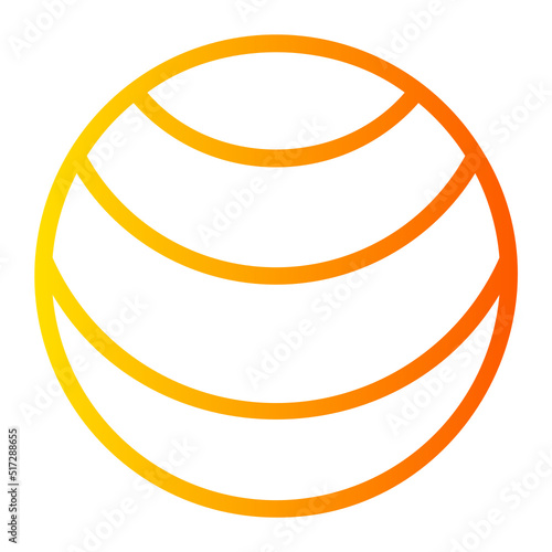 fitball gradient icon