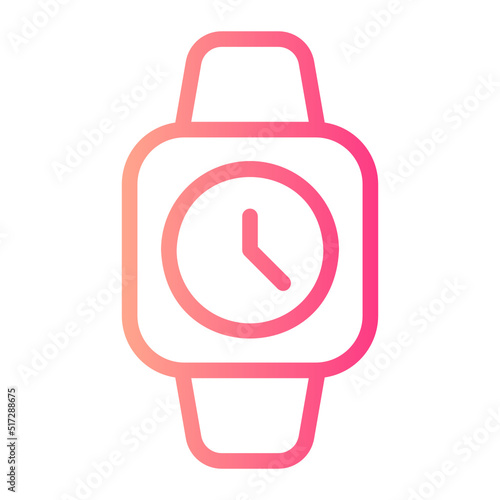 smartwatch gradient icon