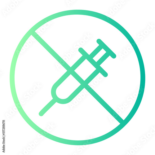steroids gradient icon