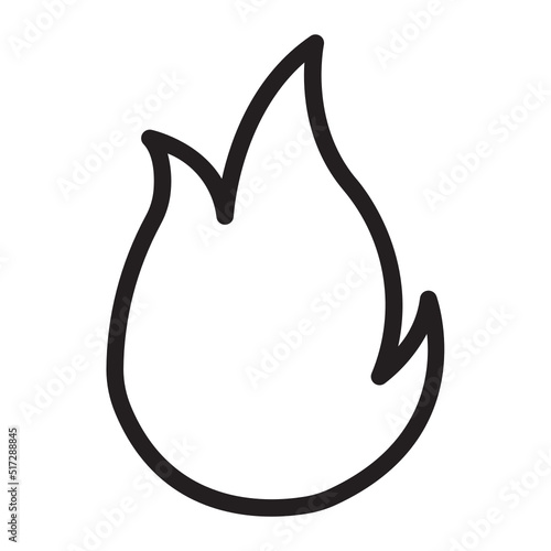burn line icon