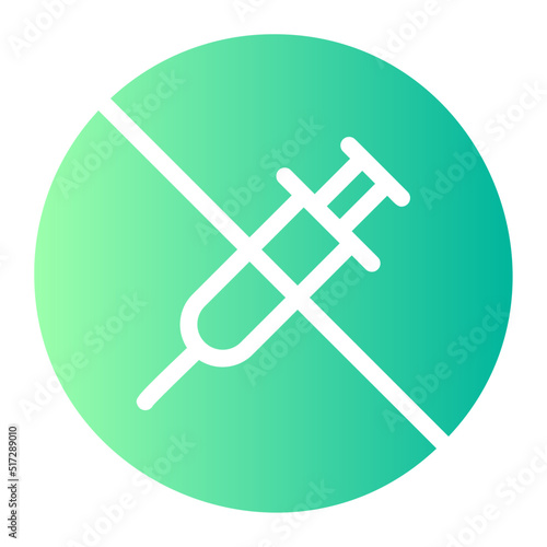 steroids gradient icon
