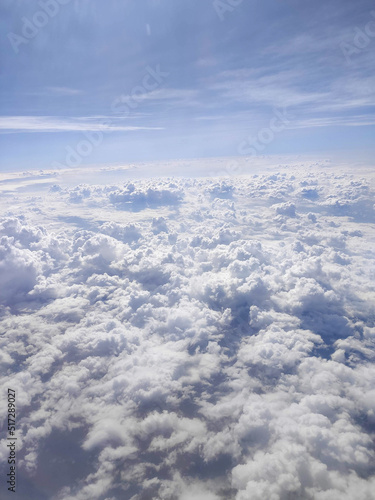 view from the plane