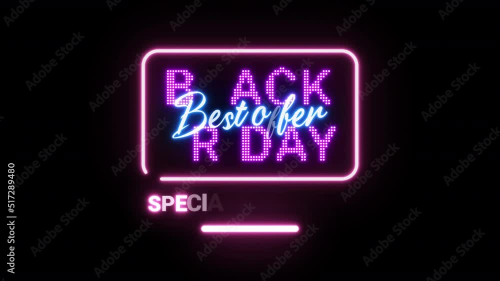 Best Offer, Black Friday, Special for Today. Neon Title 02. Best Offer, Black Friday, Special for Today. Neon Title 02.