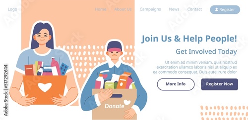 Get involved into volunteering project and help
