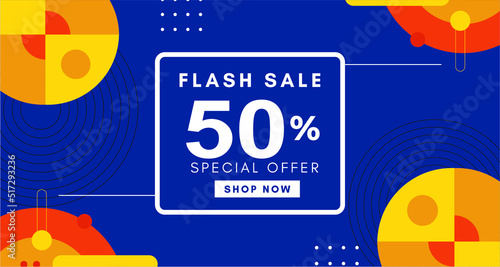 Colorful abstract banner template for marketing promotion material. Giveaway, cash back, gift card, and member card bonus design template.