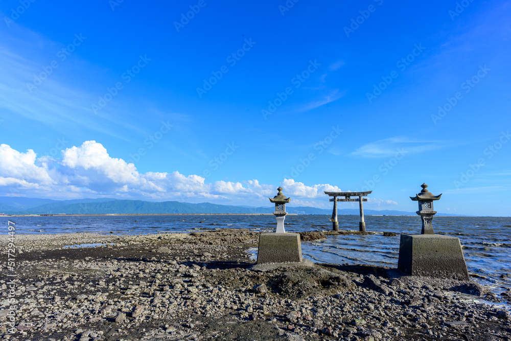 Foto de 永尾剱神社（えいのおつるぎじんじゃ） (観光・旅行・スポット) Eino Tsurugi Shrine ...