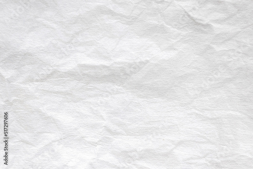 Wrinkled creased blank rough watercolor paper. crumpled blank white aquarel paper texture structure backdrop background. white water colour paper