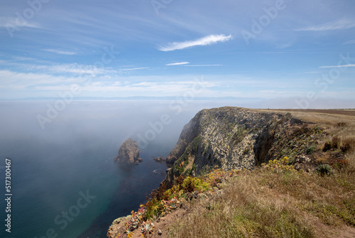 North Bluff on Santa Cruz island in the Channel Islands National Park off the gold coast of southern California United States