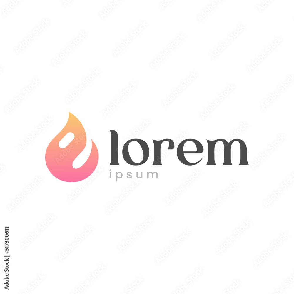 E logo in the form of fire with a modern and futuristic style. E logo in the form of fire with a modern and futuristic style.