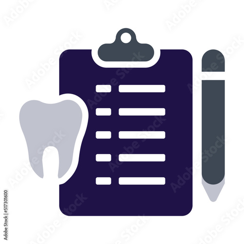 dental, dentist, medical, healthcare, file icon