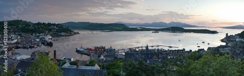 Stunning Sunset in Oban, West Scotland