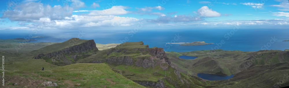The Quiraing on the Isle of Skye - Panorama