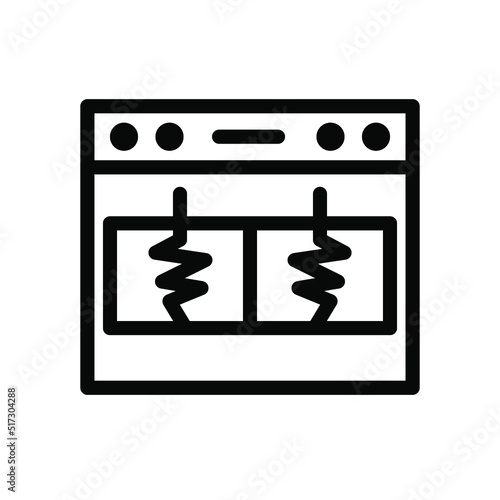 seismograph icon illustratin vector graphic