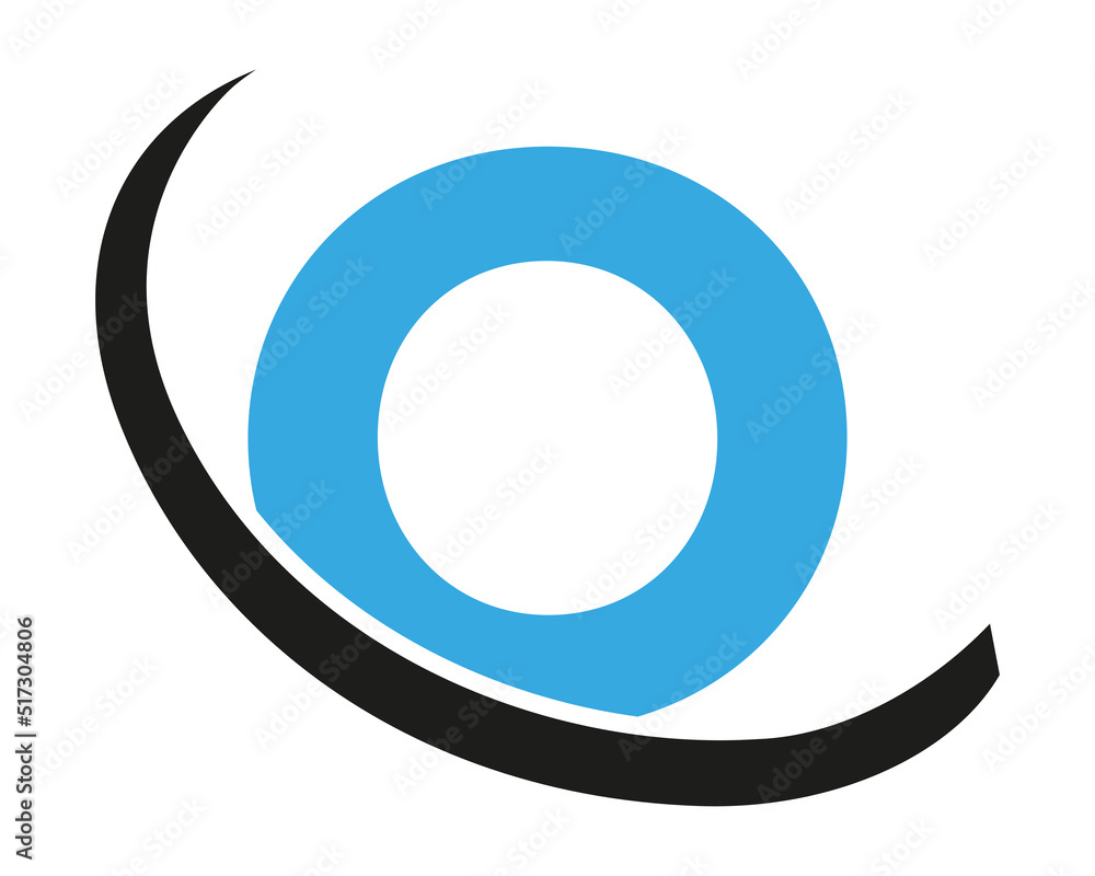 Abstract O Letter Modern Initial logo Design Abstract O Letter Modern Initial logo Design