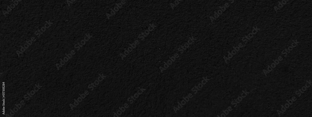 Seamless and grainy black fabric texture, Old vintage black grunge texture, Grunge dark wall texture for wallpaper, decoration, cover and construction.