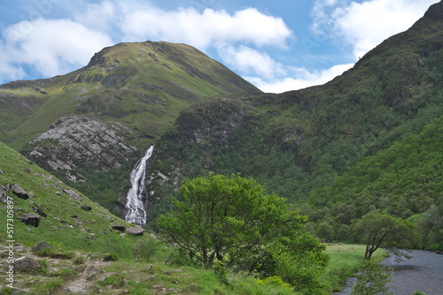 Steall Falls in Glen Nevis photo