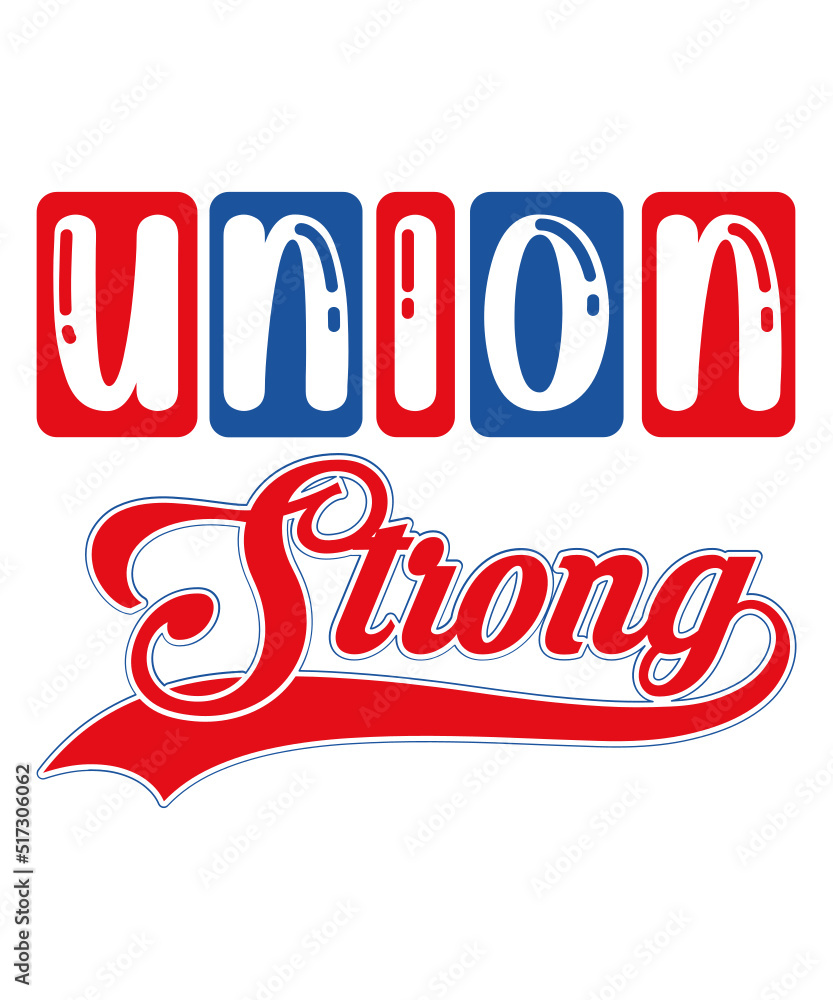 Union Strong t shirt design Union Strong t shirt design