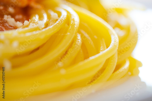 spaghetti, detail, pasta, close-up of pasta dishes