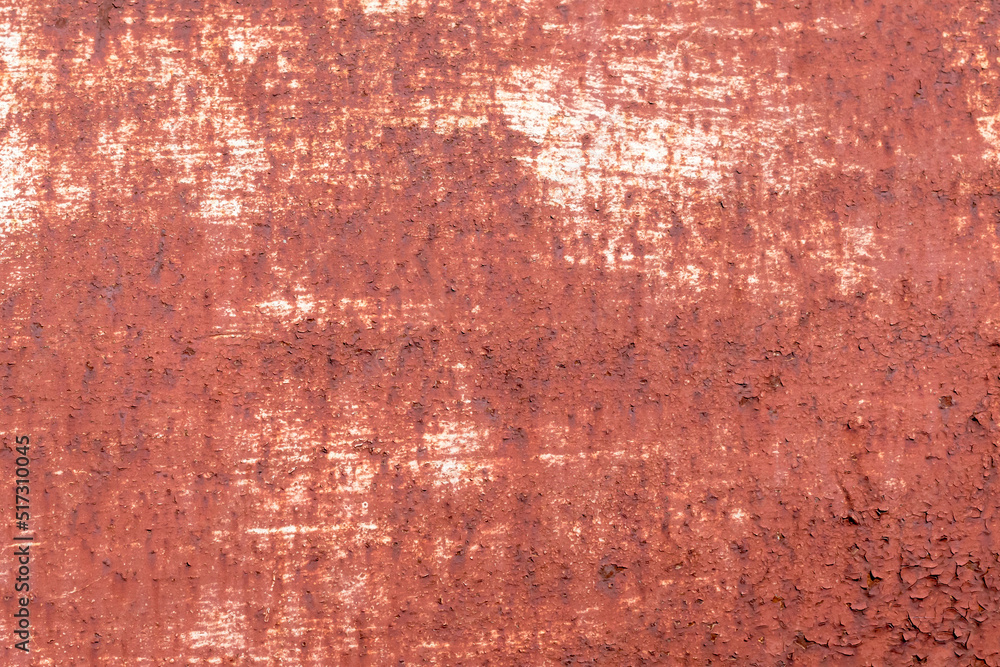 Background with a texture of rusty metal and peeling paint Background with a texture of rusty metal and peeling paint