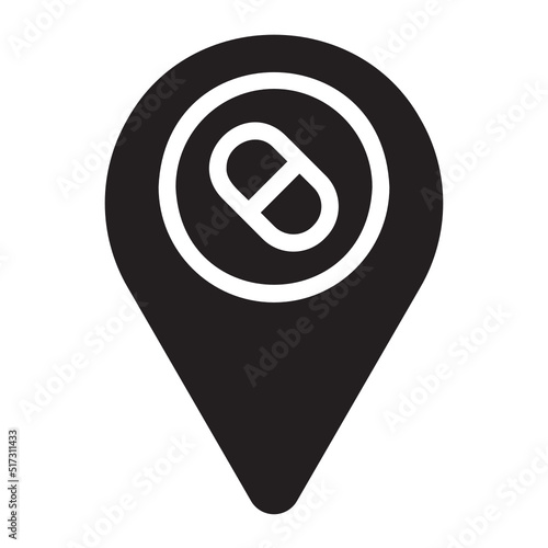 location glyph icon