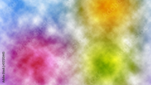 Abstract Watercolor Background | Colorful Rainbow Holi Paint Color Powder Explosion isolated White Wide Panorama Background | Abstract Clouds of Color Smoke Colorful Texture Background. 