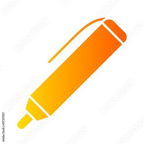 ballpoint gradient icon