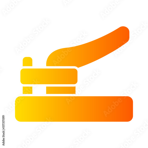 hole puncher gradient icon