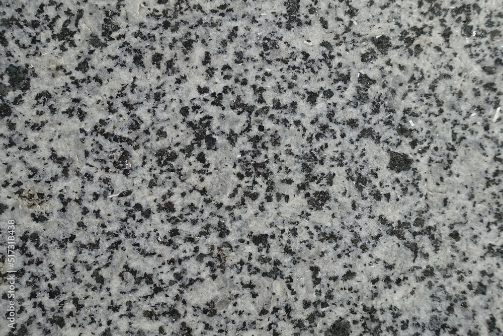 Close shot of black and white polished granite stone Close shot of black and white polished granite stone