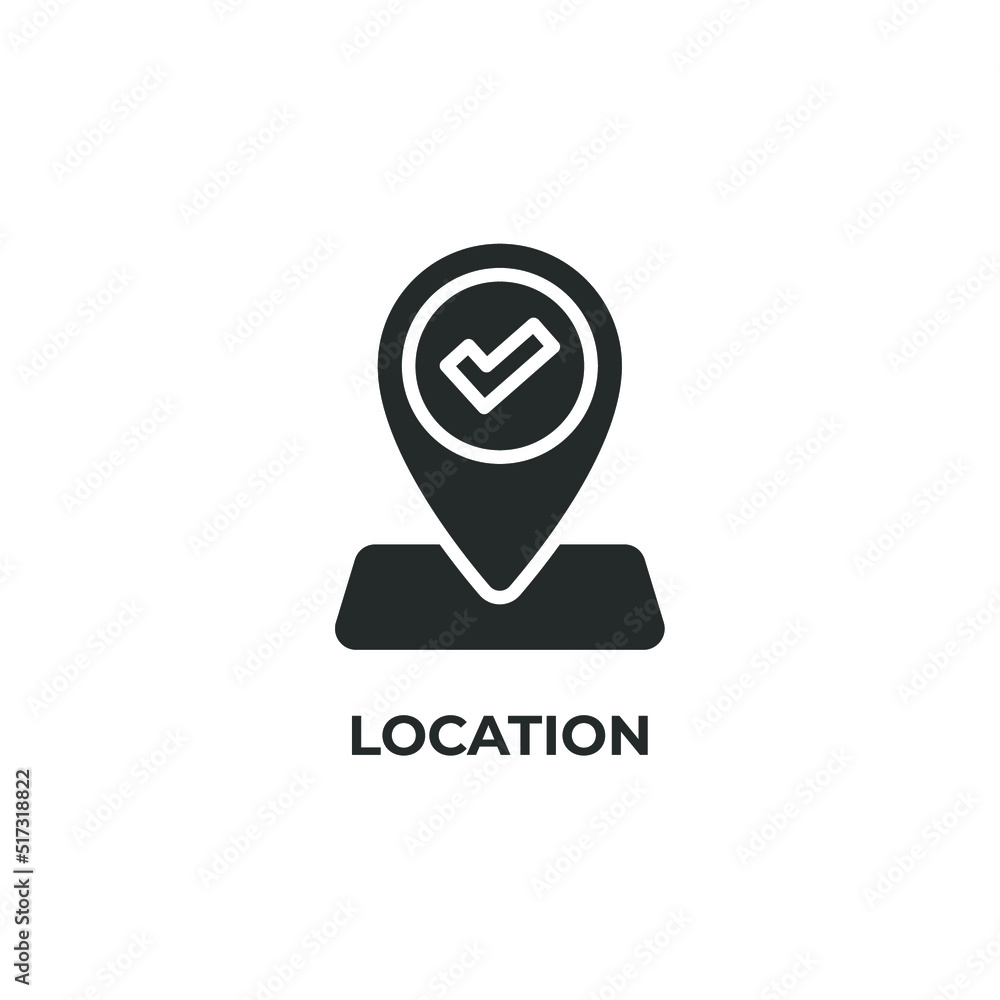 location vector icon. filled flat sign for mobile concept and web design. Symbol, logo illustration. Vector graphics location vector icon. filled flat sign for mobile concept and web design. Symbol, logo illustration. Vector graphics
