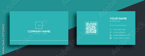 Business card design template, Clean professional business card template, visiting card, business card template.