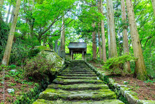                                        Futagoji Temple in summer. Ooita-ken Kunisaki city.   