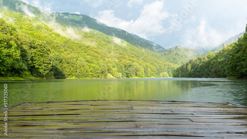 Fotografia Biogradsko lake in the national park Biogradska Gora