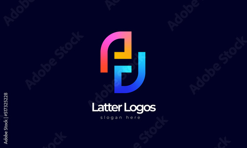 Logo design AA monogram for your business. Vector for construction, home, real estate, building, property