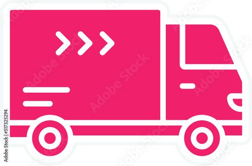 Express Shipping Icon Style