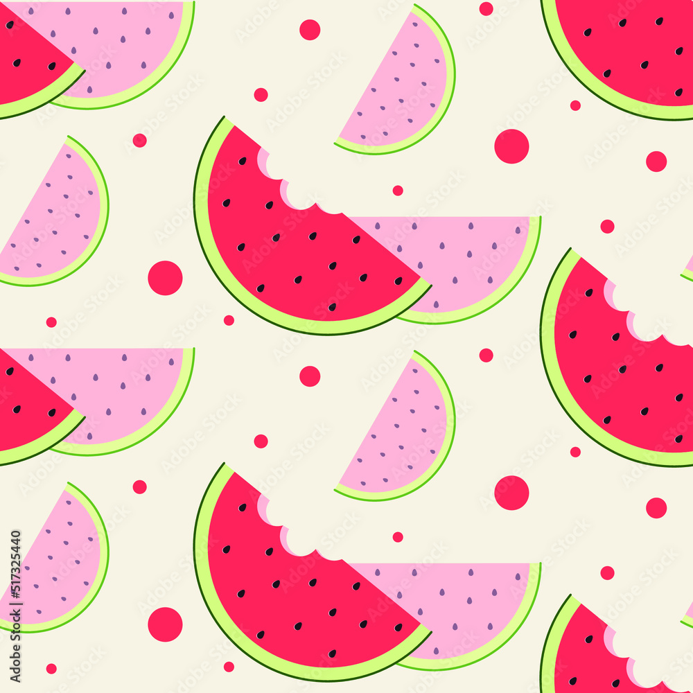 A slice of watermelon. A slice of watermelon.