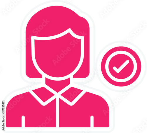 Candidate Female Icon Style