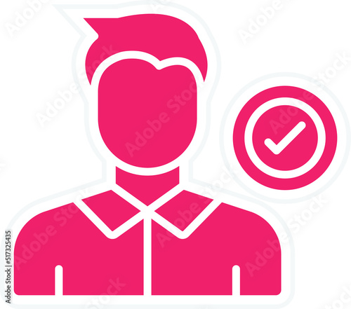 Candidate Male Icon Style