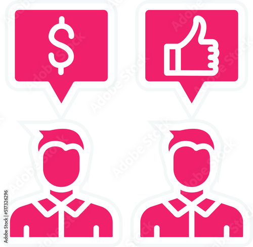 Haggling Icon Style
